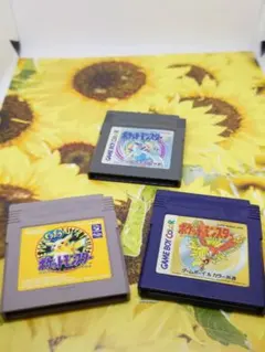 ポケットモンスター ゲームボーイカラー 3本セット