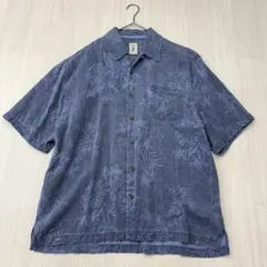 JAMAICA JAXX シルク アロハシャツ 半袖シャツ L 開襟