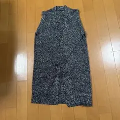 新品未使用　タグなし グローバルワーク カーディガン M 黒と白のミックス