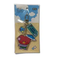 【新品未開封】BT21 SUMMER SKY アクリルキーリング　TATA タタ