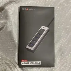 SETMSPACEのRW4U 4ポートUSB 3.0HUB （色グレー）