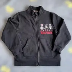 ウルトラマン ウルトラヒーローズ ノーフードジャケット 120 裏起毛