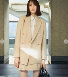 新品　 COCODEAL ココディール ダブルブレストジャケット ココディール (セール40%OFF) COCODEAL / ダブルブレスト