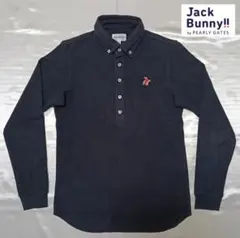【Jack Bunny!!】ジャックバニーの刺繍ロゴ入り長袖シャツ（サイズ4）
