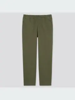 UNIQLO ジャージーリラックスアンクルパンツ　オリーブ　M メンズ