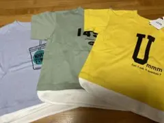 お値下げ❗️新品未使用110キッズTシャツ3枚セット