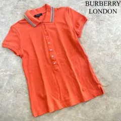 はな様　BURBERRY LONDON ストレッチコットン ロゴ刺繍 ポロシャツ