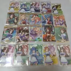 ウマ娘 プリティーダービー ツイン　ウエハース　カード　まとめ売り　20枚セット