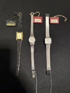 TECHNOS & SEIKO クォーツ腕時計セット　 美品のサムネイル