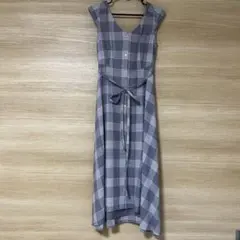 チェック柄 ワンピース