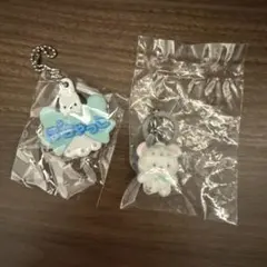 ポチャッコ ふわふわスノーめじるしチャーム 名前キーホルダー