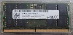 Micron DDR5-4800 16GB SO-DIMM 動作品のサムネイル
