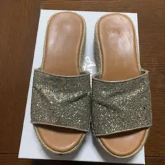 Another Edition グリッタージュートサンダルのサムネイル