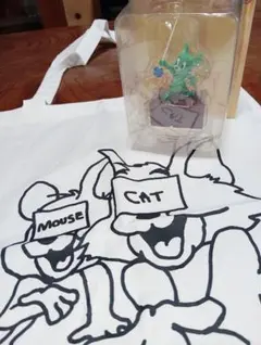 トムとジェリー〜HappyくじA賞フィギュア＆C賞トートバッグ(ニシクボサユリ)