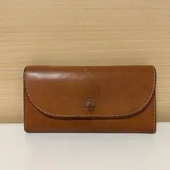 キソラ　長財布　ブラウンレザーのサムネイル