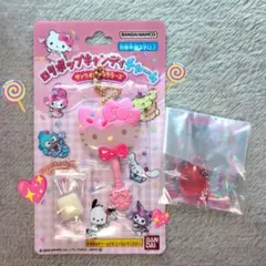 【ハローキティー】ロリポップキャンディチャーム&グミチュアチャーム