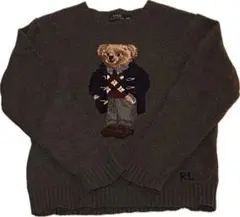 ポロ ラルフローレン メンズ ポロベア クルーネック セーター ダッフルコート