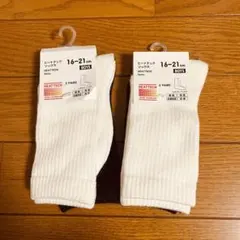 16-21cm ユニクロ　ヒートテック靴下　キッズ 4足