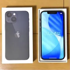 【美品】iPhone13mini 256GB ミッドナイト Apple純正ケース