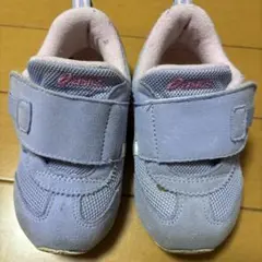 Asics キッズシューズ 15.5cm ラベンダー/ピンク