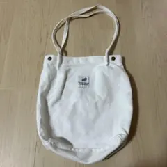 キャンバス トートバッグ ホワイト