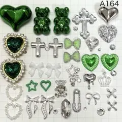 A164♡ネイルパーツ♡デコパーツ♡まとめ売り♡地雷系♡ギャル♡サブカル♡パンク