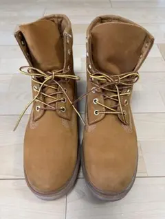 Timberland 6インチブーツ8W 26cm イエローブーツ