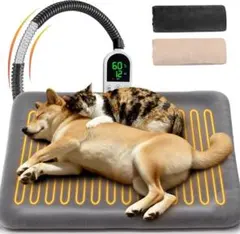 ペット用ホットカーペット 70x45cm 犬猫 暖房器具 洗濯可 ヒーターマットのサムネイル