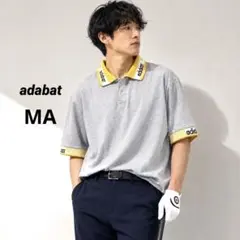 ⚫︎ adabat アダバット ゴルフウェア ポロシャツ M メンズ 半袖のサムネイル