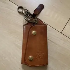 IL BISONTE レザーキーケース ブラウン
