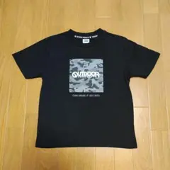 OUTDOOR キッズＴシャツ 140 ブラックのサムネイル