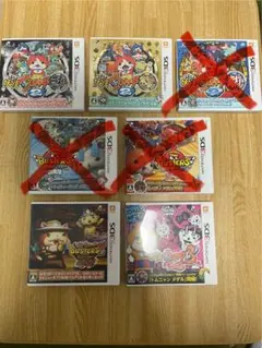 妖怪ウォッチ ゲームセット 4本 動作確認済