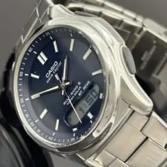 【中古美品】稼動品 正規店購入品 カシオ ウェーブセプター ソーラー電池電波時計