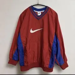 Nike バーガンディ ウィンドブレーカー プルオーバー - メルカリ