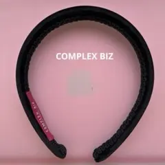 COMPLEX BIZ ベロアカチューシャ　黒　ブラックのサムネイル