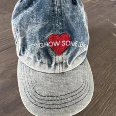 美品　ZARA キャップ　キッズ　デニム