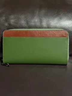 LUOLUO 栃木レザー ラウンドジップ ギャルソンタイプ 長財布 未使用品