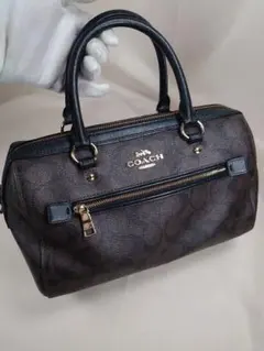 COACH コーチ　ハンドバッグ　ショルダー紐付き2way