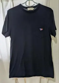 MAISON KITSUNE ポケットTシャツ ネイビー XSのサムネイル
