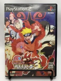 PS2 ナルト NARUTO ナルティメットヒーロー3 バンダイ
