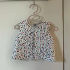 プチバトー ベビーベスト12m/74cm