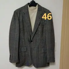 District UNITED ARROWSウールカシミヤジャケット46　日本製