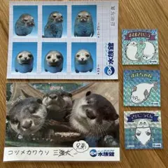 新さっぽろサンピアザ水族館　シールセット、ポストカード