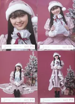 櫻坂 櫻坂46 生写真 2025年 サンタ衣装 山川宇衣 コンプ
