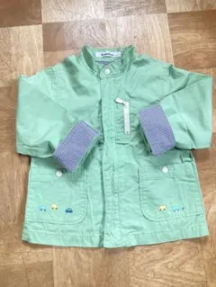 familiar 110サイズ 緑色 ジャケット
