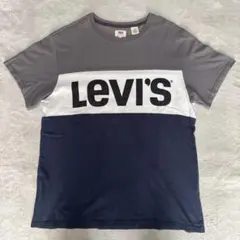 Levi’s【M】カラーブロックロゴTシャツ