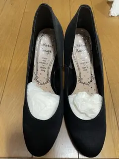 Metal Rouge 黒のパンプス ヒール高6cmのサムネイル