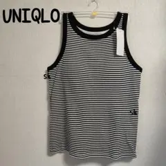 【XL】UNIQLO◇リブブラトップ◇アメリカンスリーブ