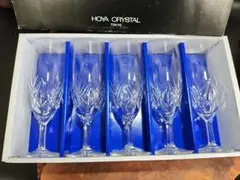 保谷クリスタル HOYA CRYSTAL ピルスナーグラス 5客セット A074