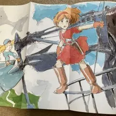 アニメージュ 1986年10月号 天空の城ラピュタ ポスター付 - メルカリ